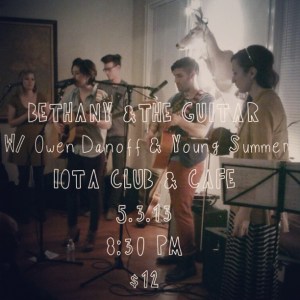 bethany and the guitar